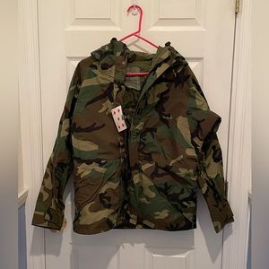 Genuine military Gortex coat.